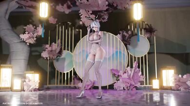 Innocent Little Bunny Suit (叫做白狐帽) is Not Enough! - Hot Pink R-18 Hentai Adventure