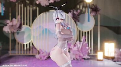 Innocent Little Bunny Suit (叫做白狐帽) is Not Enough! - Hot Pink R-18 Hentai Adventure