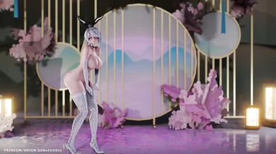 Innocent Little Bunny Suit (叫做白狐帽) is Not Enough! - Hot Pink R-18 Hentai Adventure