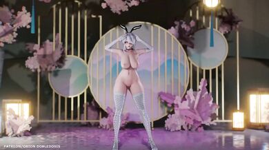 Innocent Little Bunny Suit (叫做白狐帽) is Not Enough! - Hot Pink R-18 Hentai Adventure