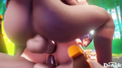 The Temptation of the Dragon and the Fox: A Genshin Impact Hentai