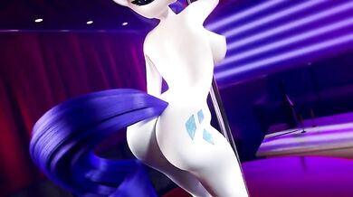 Emerald and AJ dance in ecstasy while making love on the bed, their bodies entwined in passionate embraces