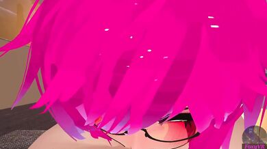 Futa Sucking and Riding Her Futanari Friend in VRChat - Virtual Intercourse Adventures