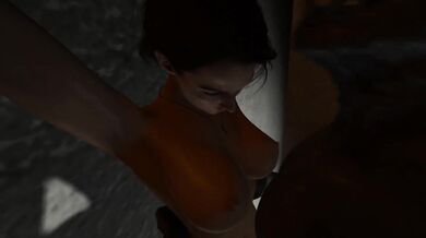 Jill gets roughed up by Regeneron, a bio-engineered super soldier in Vgamers new release