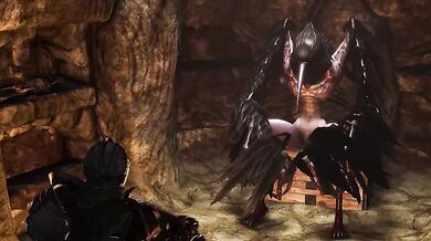 Human Male x Ornifex Dicksouls 2: Return of the Pussysmith (Quick E)