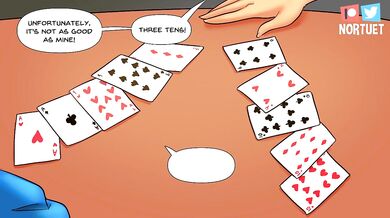 In Comic Dub, Nort creates a hot scene where stakes are high!