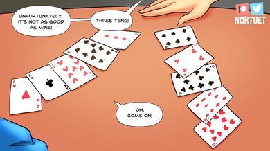 In Comic Dub, Nort creates a hot scene where stakes are high!