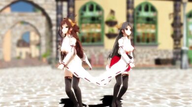 Sexy KanColle: Admiral Kongou and His Naughty Sisters (Kuro@Vov)