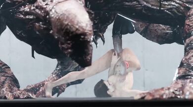 ------------------------------ Jill Valentine and Nemesis 2nd Form fucking in a lab while experimenting with high-tech equipment [Zmsfm] [4K]