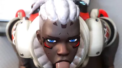 Sojourn Continues to Flex her Perfect Ass in Overwatch! [XzCrystal3d]