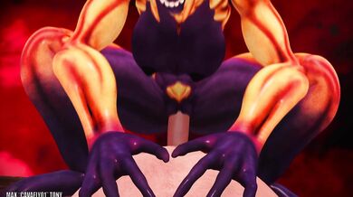 Watch as this sexy MILF gets possessed by a demonic entity, causing her to become submissive and obedient to its every command