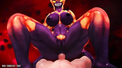 Watch as this sexy MILF gets possessed by a demonic entity, causing her to become submissive and obedient to its every command