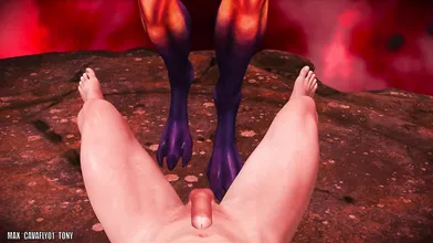 Watch as this sexy MILF gets possessed by a demonic entity, causing her to become submissive and obedient to its every command