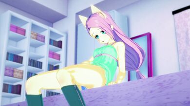 Rainbow Dashs Thunderous Delight with Fluttershy (Magical Mystic VA, Free Moan Pack Available)