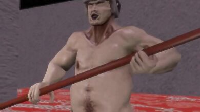 Splish-splash, let the water works begin! Shin Sangoku Musou Bottom Paradise Hentai Porn Video