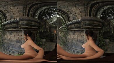 Virtual Ra*pe Adventure: Lara Croft in Vegas Bedroom