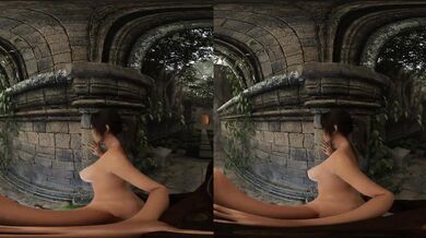 Virtual Ra*pe Adventure: Lara Croft in Vegas Bedroom