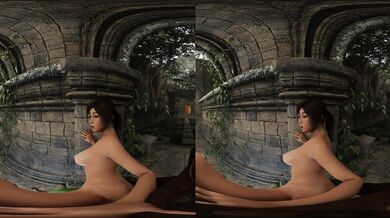 Virtual Ra*pe Adventure: Lara Croft in Vegas Bedroom