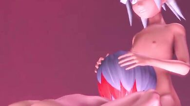 Write a pornographic story or scene involving two women, one who is dominant and in control while the other is submissive and obedient