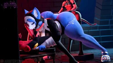 Krystal, Blitzo and Moxxie Spitroast Barb1T!: A Hentai Porn Movie Starring Your Favorite Barbies!