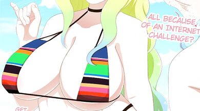 I am Lucoa, the sexy Comic book heroine, ready for my dub-con adventure!