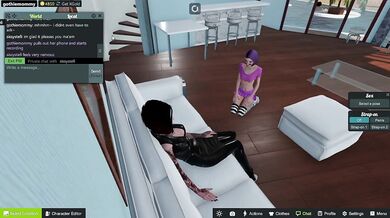 The Gothic Futas Casting Couch - Making a Shy Sissy Not So Shy Anymore