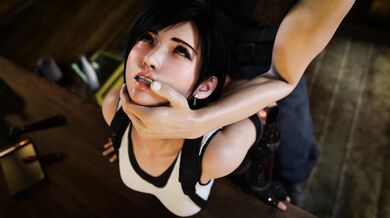 Tifa Lockhart Gets Doggy Style F*cked In The Original QOC (Quality Of Cum)
