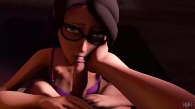 Ms Pauling Takes a Big Load in the Mouth - ISJ819