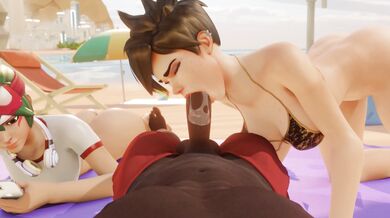 Tracers beach day (black) [4k][Bewyx]