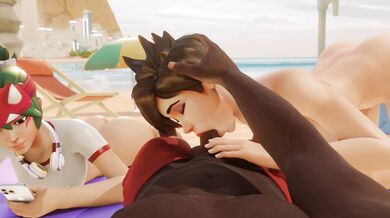 Tracers beach day (black) [4k][Bewyx]