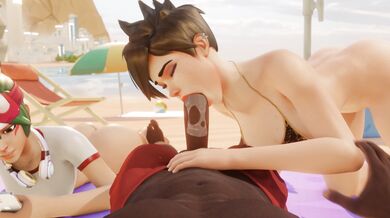 Tracers beach day (black) [4k][Bewyx]