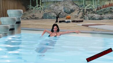 Watch this preview of our next hentai porn video, Vacation at the Bath, where two horny girls explore their sexual desires in a steamy hot tub!