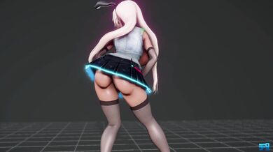 Adult Shimakaze WiggleWiggle (A ver) [MMD R15]