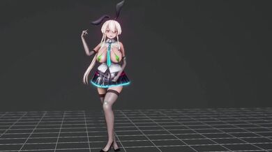 Adult Shimakaze WiggleWiggle (A ver) [MMD R15]