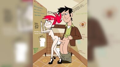 Frankie loves using public bathrooms for her kinky fantasies, and shes not shy about showing off her slutty side either!