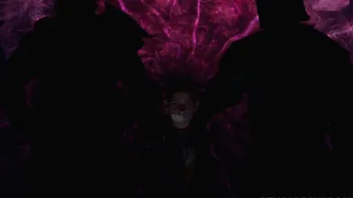 Morrigans Deep Throating Session Ends with a Cum Shot in the Studio
