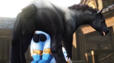 Gaping Anal Draenei Stallion Drilling (noname55)