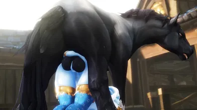 Gaping Anal Draenei Stallion Drilling (noname55)