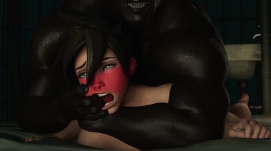 Watching Tracer fuck at prison at night in 4K quality with sound [FuckingTracer]