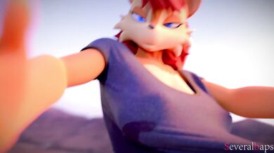 Sally Acorn loves being taken by several men at once in [various positions]