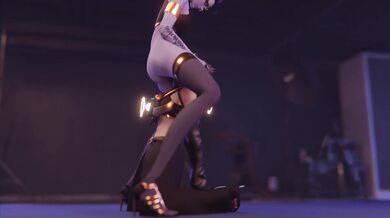 Watch Tracer and Widow take a mission break in this erotic GIF animation from Gifdoozer!