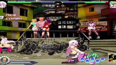 Watch as a female dragon with an enormous cock fights against an unknown opponent in a hentai battle royale! Who will emerge victorious?