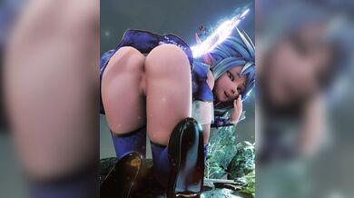 A sexy adventure with Lillya as she shows off her ass