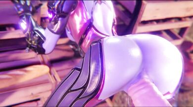 Watch The Bartender fucks with Widowmaker while Horse moans in the background