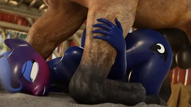 -------------------- EroStud - Horse X Luna and doggy #1