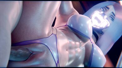 Getting Caught in a Public Train with Akali the Bikini-clad Megaera, Ultra High Definition!