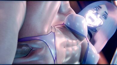 Getting Caught in a Public Train with Akali the Bikini-clad Megaera, Ultra High Definition!