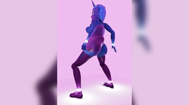 Watch Luna get stuck on the altar, without sound