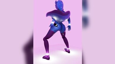 Watch Luna get stuck on the altar, without sound