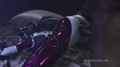 Sexy Ladys Nasty Double Anal with Widowmaker and BBC Cumshots